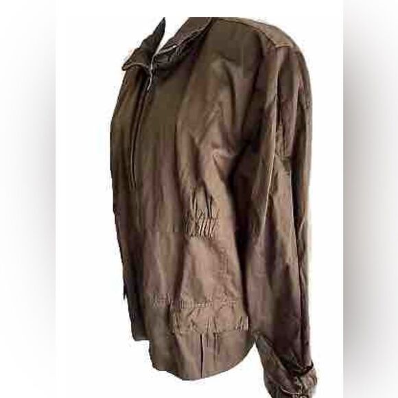 Chico’s Jacket chocolate Brown classic lagenlook blazer dark accademia Women XL - Picture 3 of 5